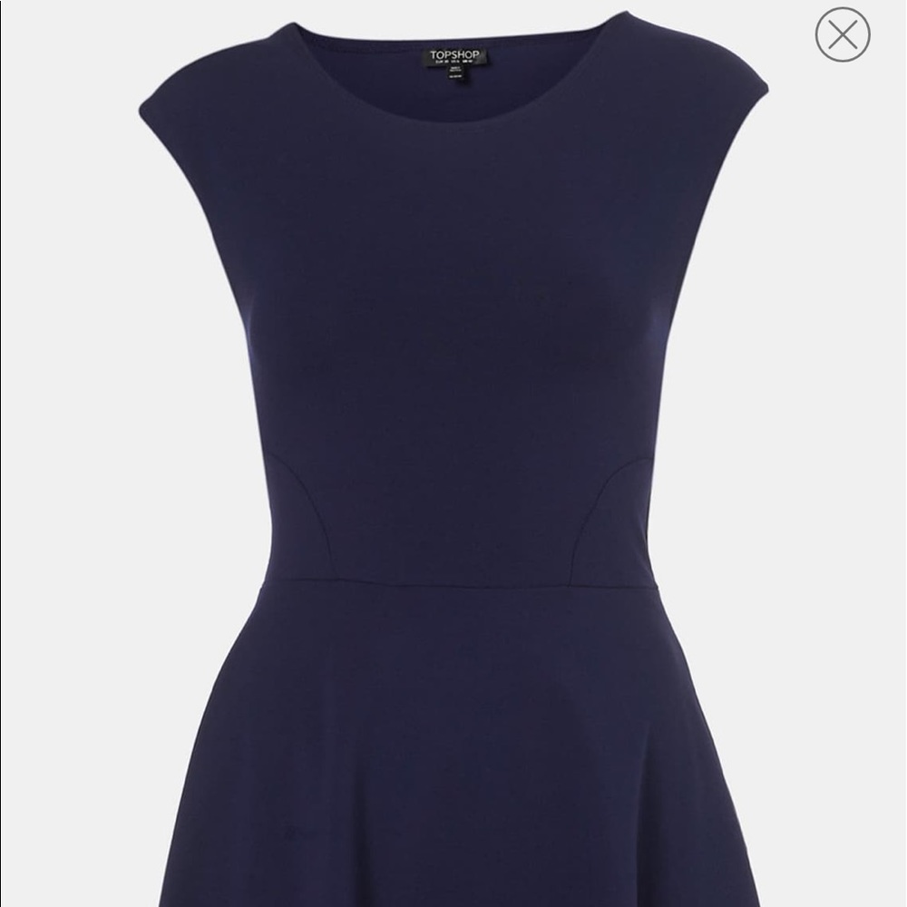 TOPSHOP | Skater Midi Dress